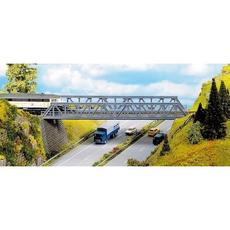 H0 Gitter-Brücke, steckbar, 36 cm lang